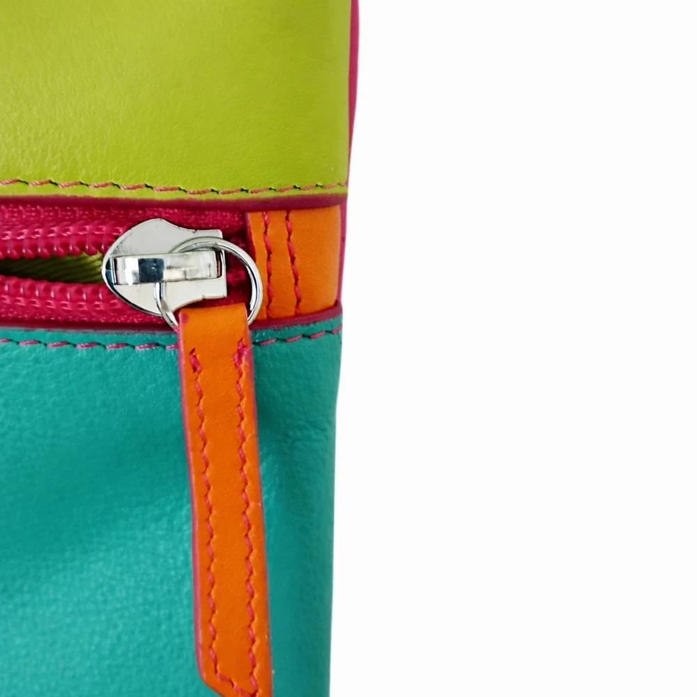 👜 ILI New York Genuine Leather RFID Crossbody Purse – 90s / Y2K - Picture 6 of 10